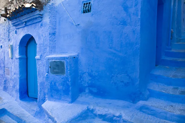 Chefchaouen straten — Stockfoto