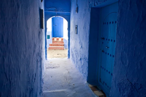 Chefchaouen ulice — Stock fotografie