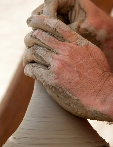 Creare un barattolo di terra — Foto Stock