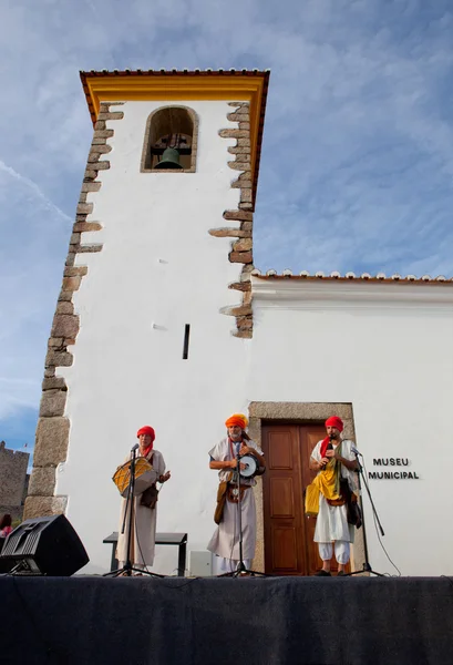 Banda de música árabe — Fotografia de Stock