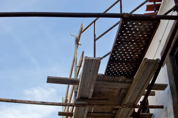 Old scaffoldings — Stock Photo, Image