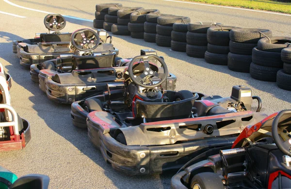 Machine karts — Stock Photo, Image