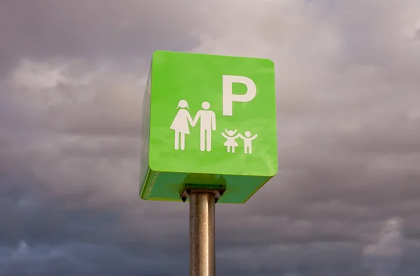 Reserved for families — Stock Photo, Image