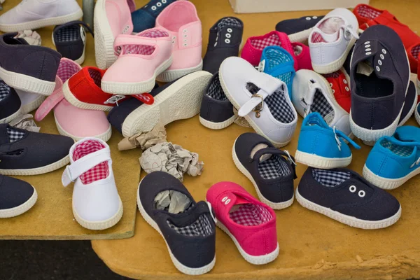 Loads of children shoes — Stock Photo, Image