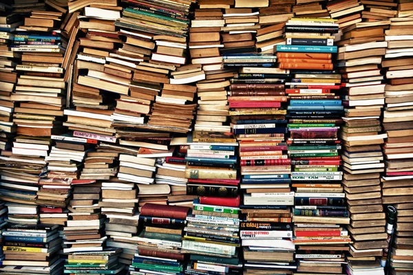 Mnóstwo książek — Zdjęcie stockowe
