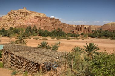 Ksar AIT ben haddou peyzaj