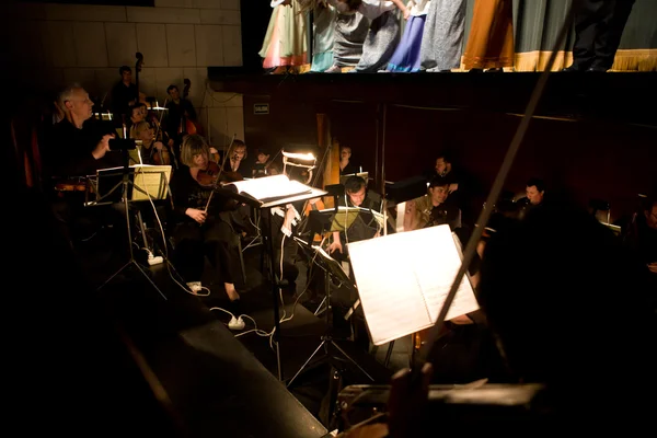 Оперный оркестр — стоковое фото