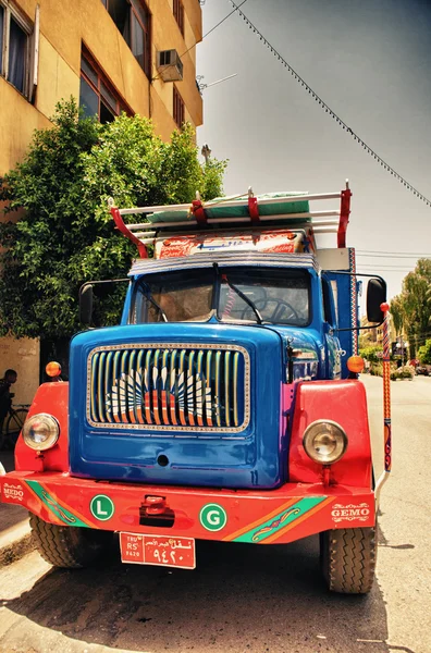 Colored truck — Stock Photo, Image