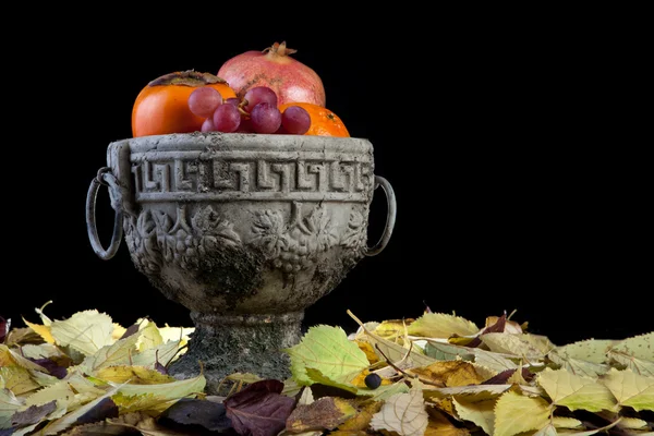 Greek weathered fruit bowl — Stock Photo, Image