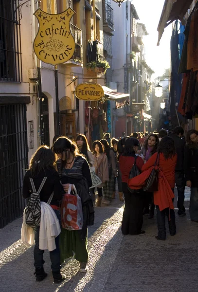 Thé magasins rue — Photo