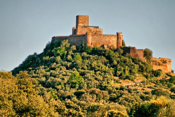 Alconchel castle hill — Stock Photo, Image