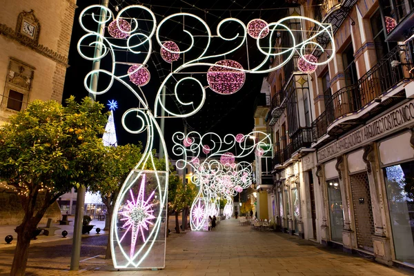 Christmas street decoration — Stock Photo, Image