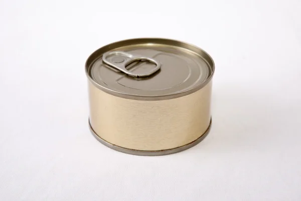 Circular tin can — Stock Photo, Image