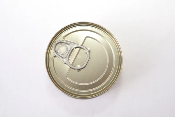 Circular tin can — Stock Photo, Image