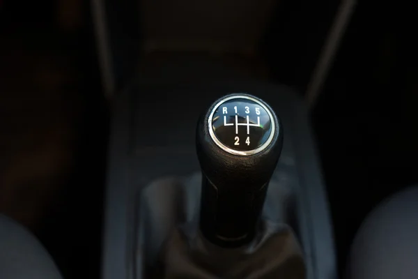 Gearshift closeup — Stock Photo, Image