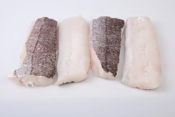 Filetes de merluza deshuesados —  Fotos de Stock