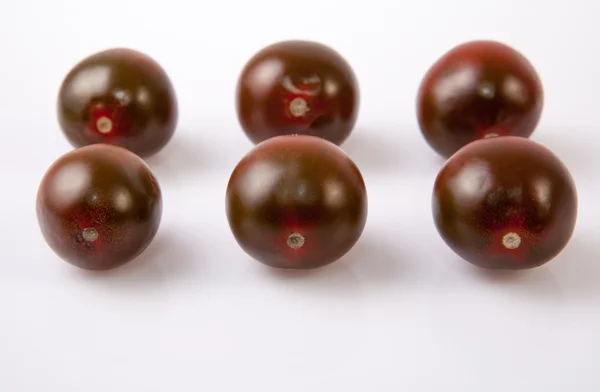 Tomates cereja verde escuro — Fotografia de Stock