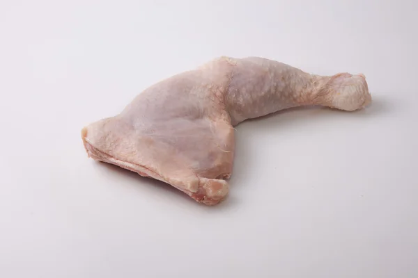 Raw chicken leg — Stock Photo, Image