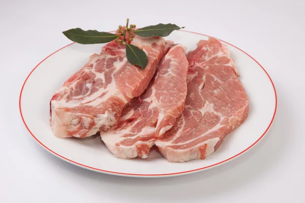 Costolette di carne di maiale — Foto Stock