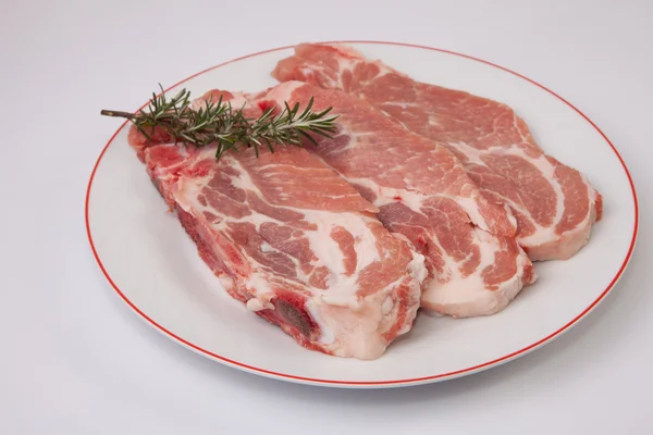 Costolette di carne di maiale — Foto Stock