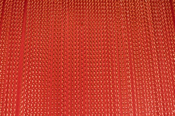 Червона нитка courtain — стокове фото