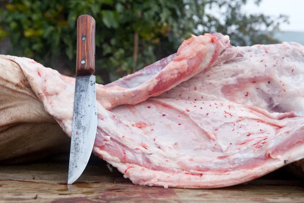 Cuchillo de matadero — Foto de Stock