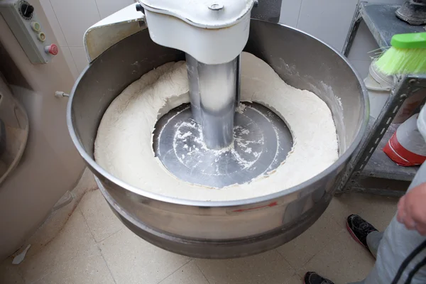 Kneading dough for bread — Stock Photo, Image