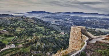 Kırsal alan Castle, İspanya