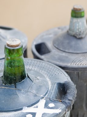 Ev yapımı şarap carafes