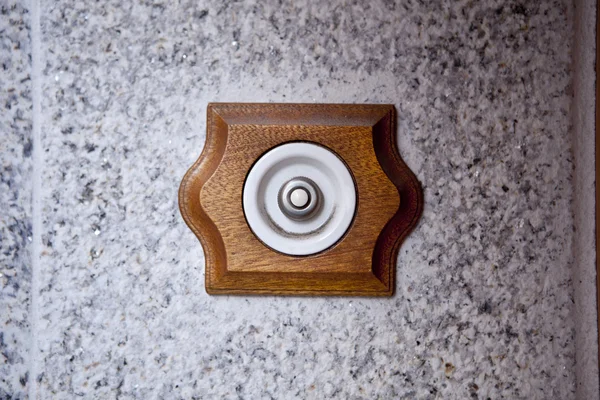 Botão de campainha estilo antigo — Fotografia de Stock