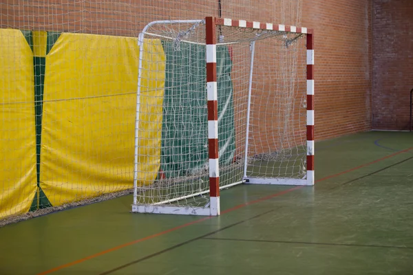 Golo de futebol de cinco a um lado — Fotografia de Stock