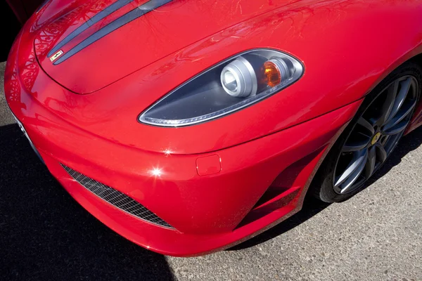 Ferrari F430 павук залишив лицьову сторону — стокове фото