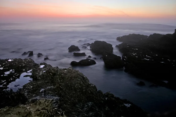 Rochas e pôr do sol — Fotografia de Stock