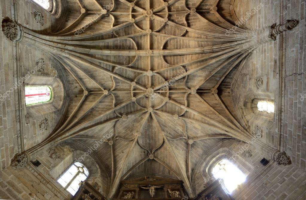 Gothic cross vault — Stock Photo © Juan_G_Aunion 69945815