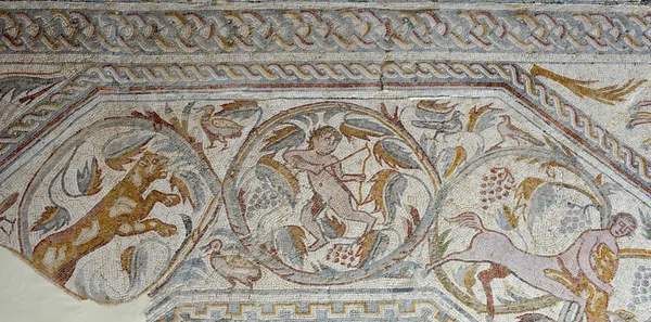 Vistoria a chariot mosaic — Stock Photo, Image