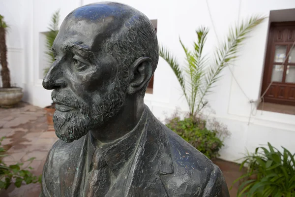 Estátua juan ramon jimenez — Fotografia de Stock