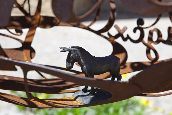 Escultura de burro Platero — Foto de Stock