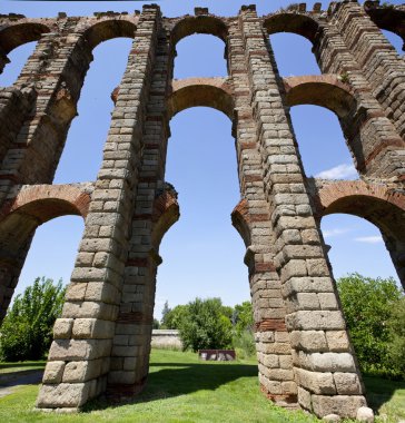 Dikey panoramik Roma Aqueduct