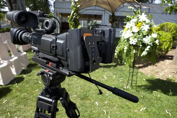 Ready for recording the next wedding — Stock Photo, Image