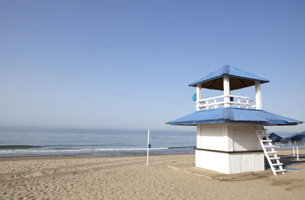 Praia refrescos stand — Fotografia de Stock