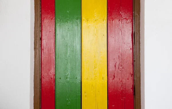 Reggae colores brillantes — Foto de Stock