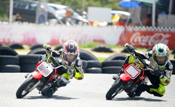 Motocross children bikers — Stock Photo, Image