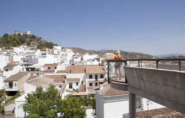 Mirador de los tejados de la ciudad — Foto de Stock