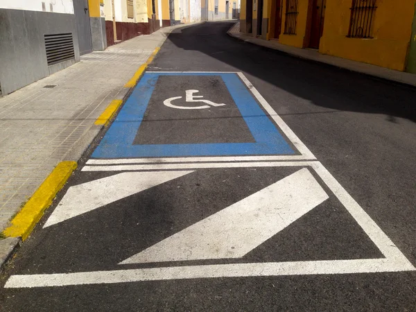 Parcheggio per disabili — Foto Stock