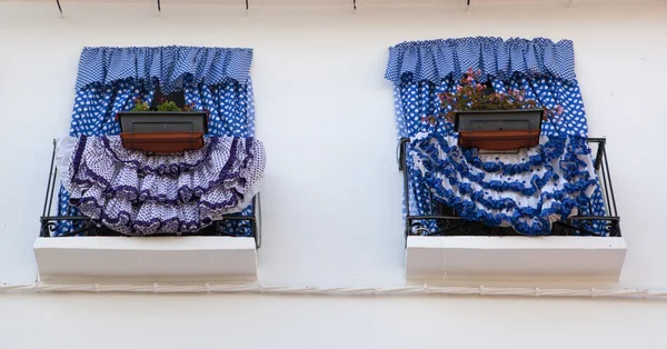阳台的装饰，马尔韦利亚 — 图库照片