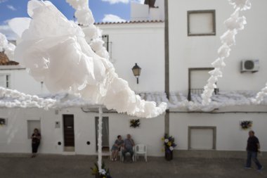 Çelenk çiçek Festivali Campo Maior, Portekiz