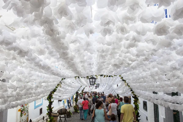 Festa de flores em Campo Maior, Portugal — Fotografia de Stock