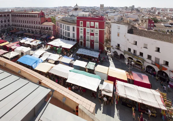 Almossasa festivity aerial view — Stock Photo, Image