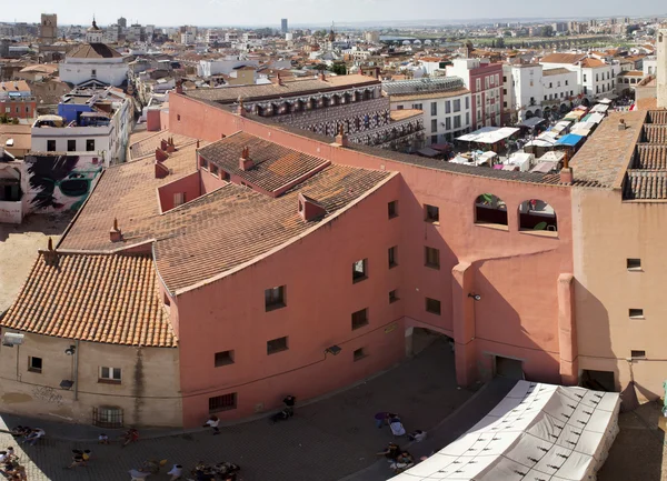 Almossasa festivity aerial view — Stock Photo, Image