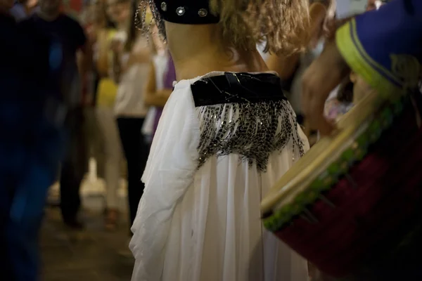 Bailarinas del vientre por la noche — Foto de Stock